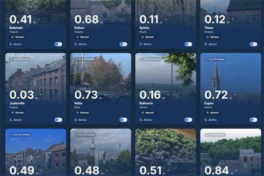 Screenshot der Webseite Vesdrewatch