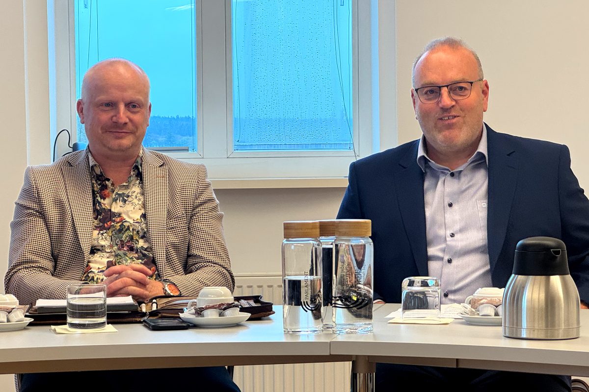 Alain Mertes und Nachfolger Marco Hoffmann