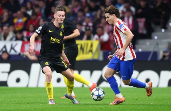 Stürmerstar Julian Alvarez erzielte den Führungstreffer für Atlético