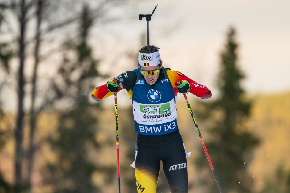 Die belgische Biathlon-Frauenstaffel