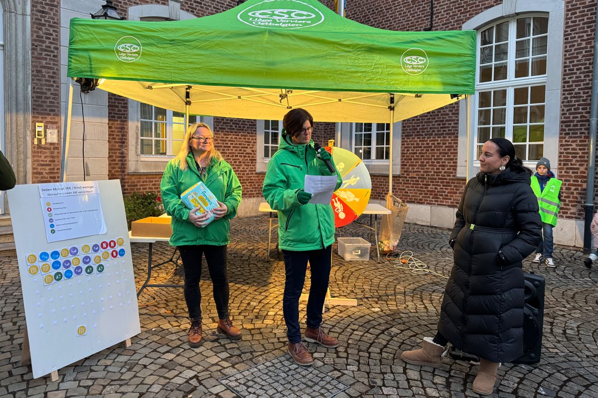 CSC konfrontiert Ministerin Klinkenberg