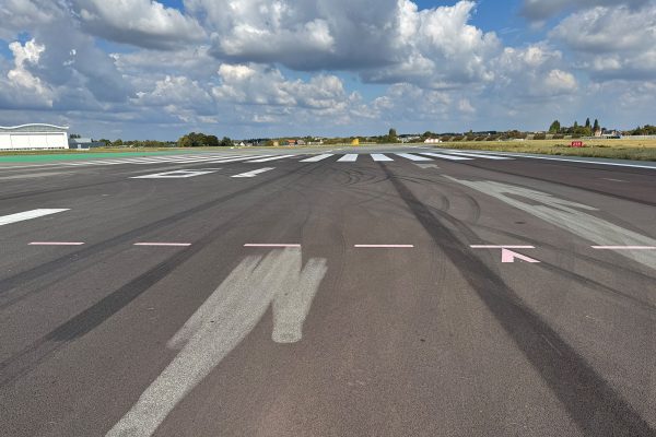 Rollfeld am Brussels Airport