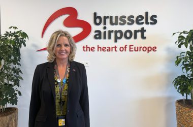 Andrea D‘Haeseleer von der Flughafengesellschaft Brussels Airport Company