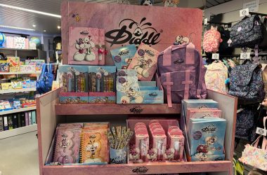 Diddl-Maus-Produkte im Regal