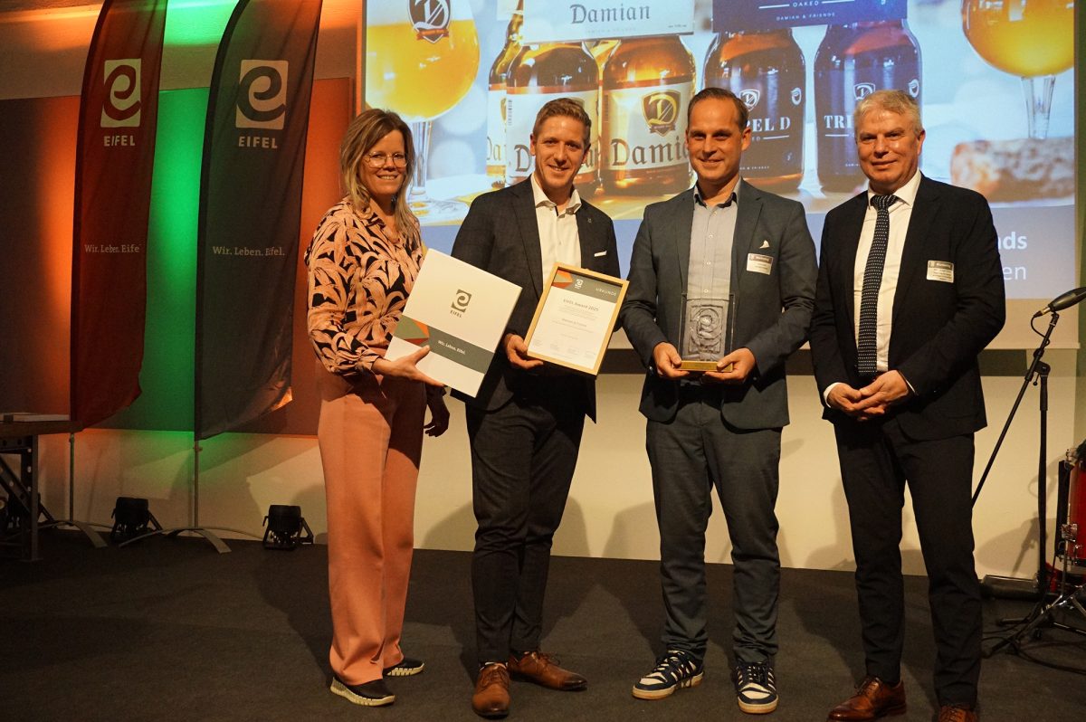 EIFEL-Awards 2025: Auszeichnung für Damian und Friends, Colin Kraft aus Eupen