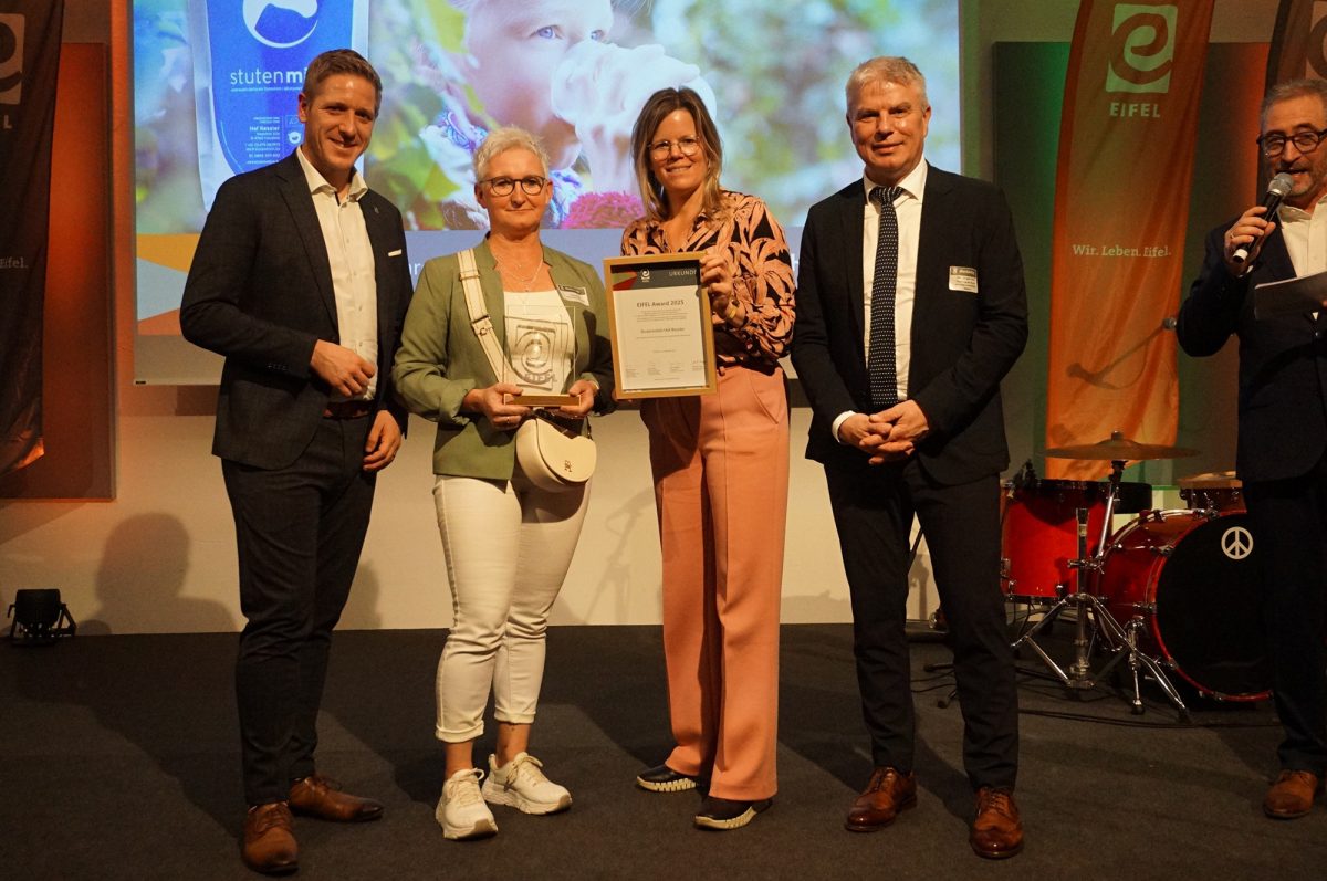 EIFEL-Awards 2025: Auszeichnung für Stutenmilchhof Tanja Kessler aus Honsfeld