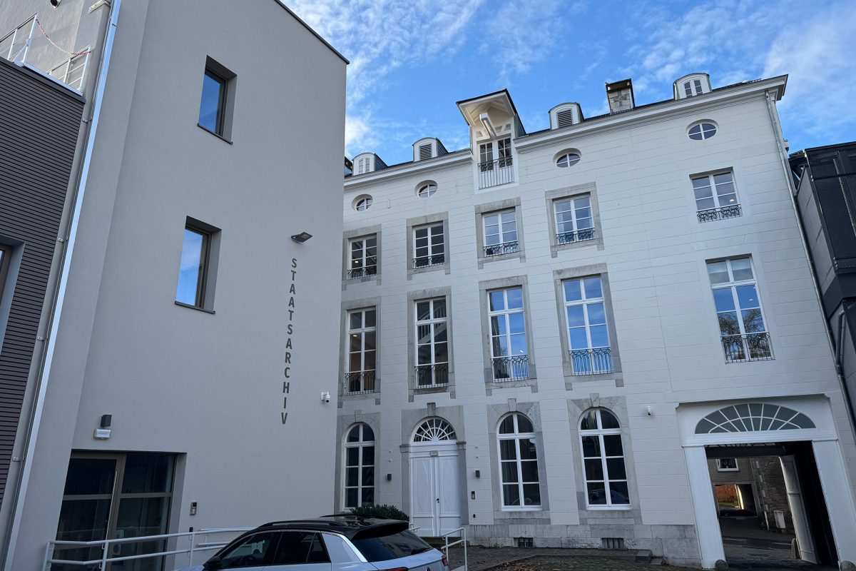 Eupener Staatsarchiv zieht um