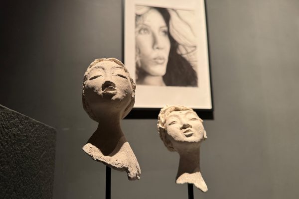 Werke der Ausstellung "Farben und Materie"