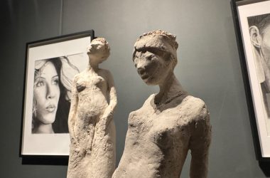 Werke der Ausstellung "Farben und Materie"