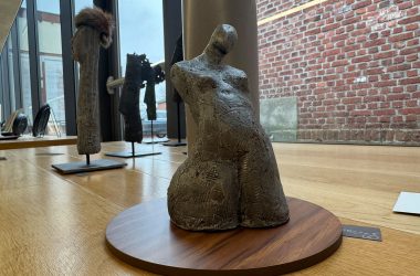 Werke der Ausstellung "Farben und Materie"