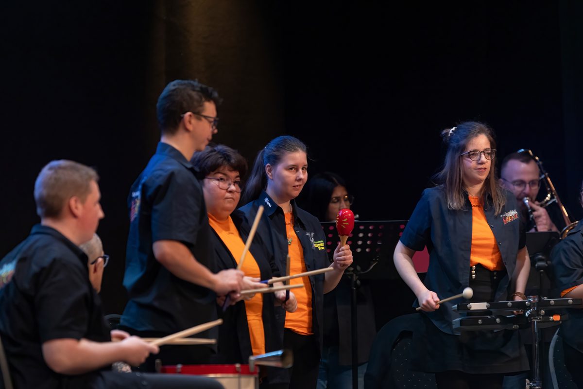 Die Band "La Recherche" auf der Bühne