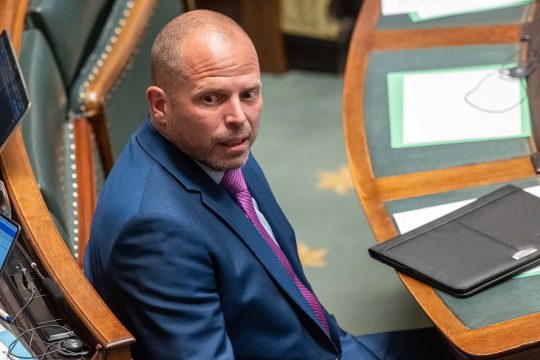 Verteidigungsminister Theo Francken in der Kammer