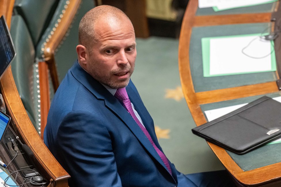 Verteidigungsminister Theo Francken in der Kammer