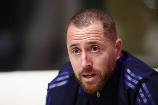 Gill Swerts, der Coach der U21-Fußballnationalmannschaft