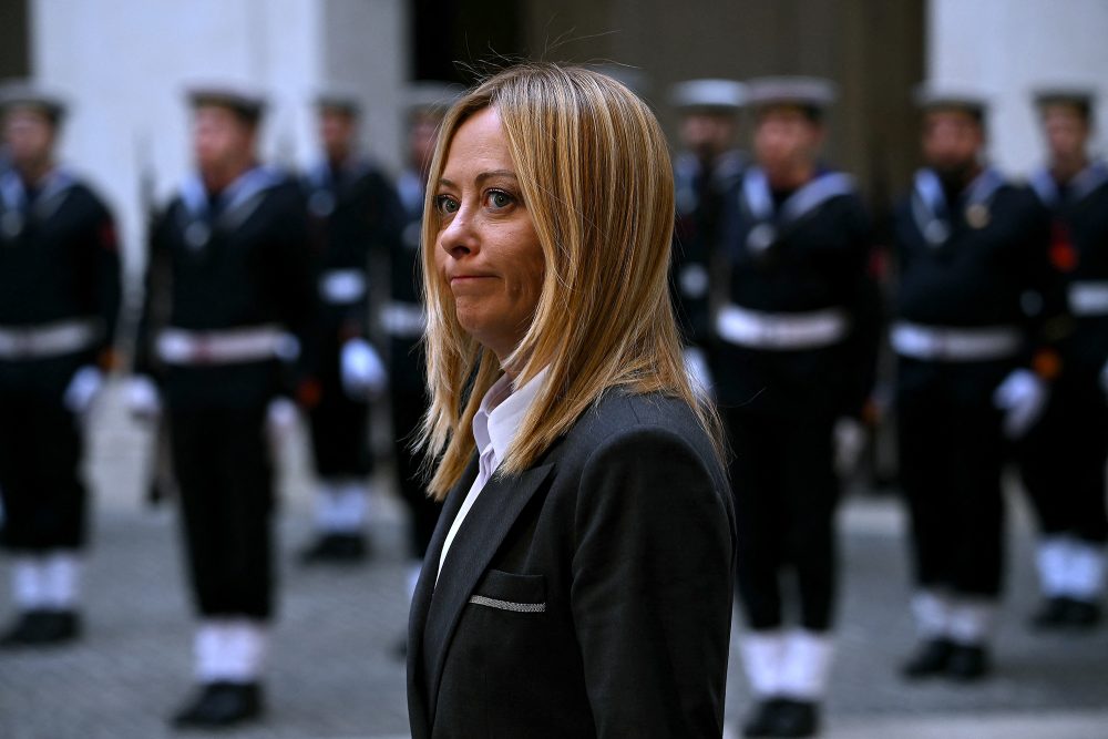 Italiens Ministerpräsidentin Georgia Meloni