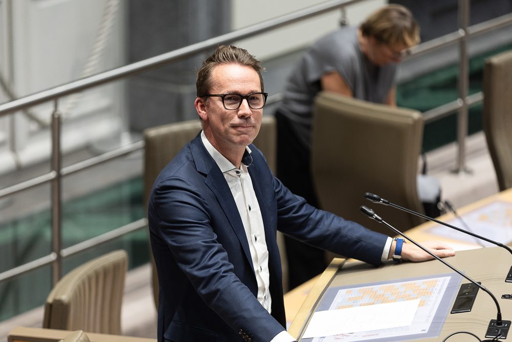 Der flämische Minister Jo Brouns