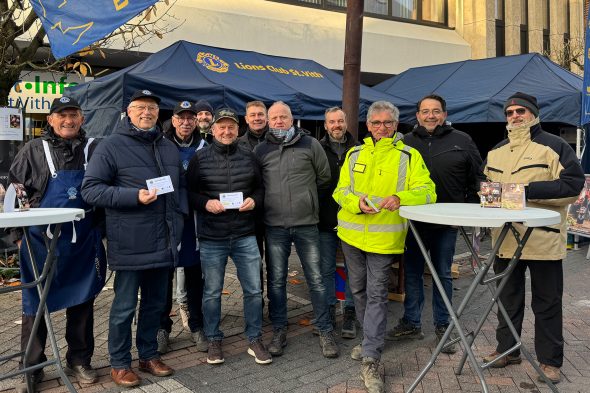 Gruppenfoto vom Lions Club St. Vith