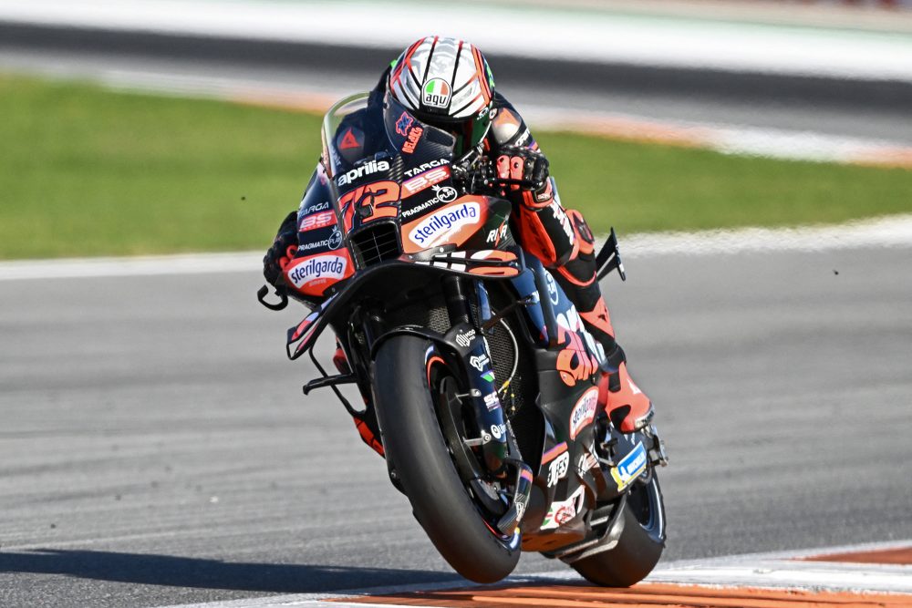 Marco Bezzecchi beim MotoGP in Valencia