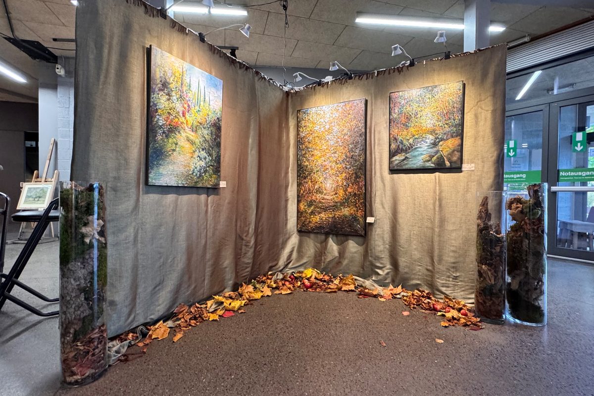 Ausgestellte Gemälde von Mona Etienne