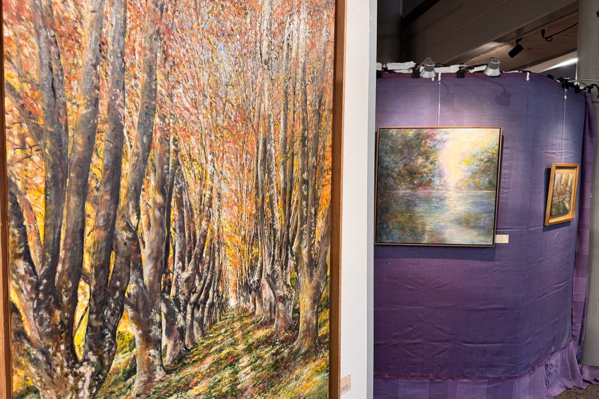 Ausgestelltes Gemälde von Mona Etienne