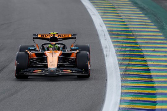 Lando Norris in der Qualifikation in Brasilien