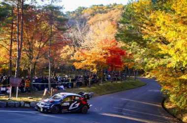 Sébastien Ogier/Vincent Landais bei der Rallye Japan