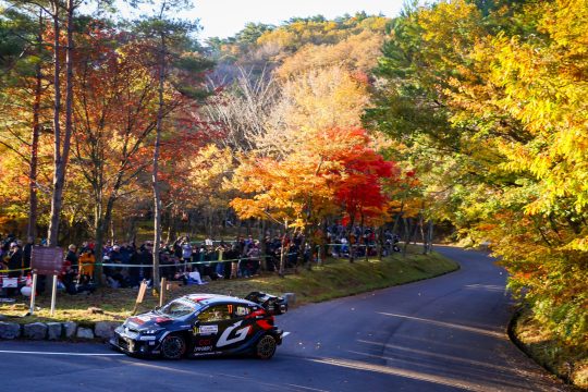 Sébastien Ogier/Vincent Landais bei der Rallye Japan
