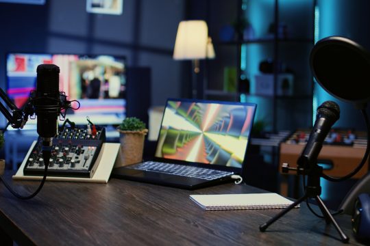 Technik zur Aufnahme von Podcasts