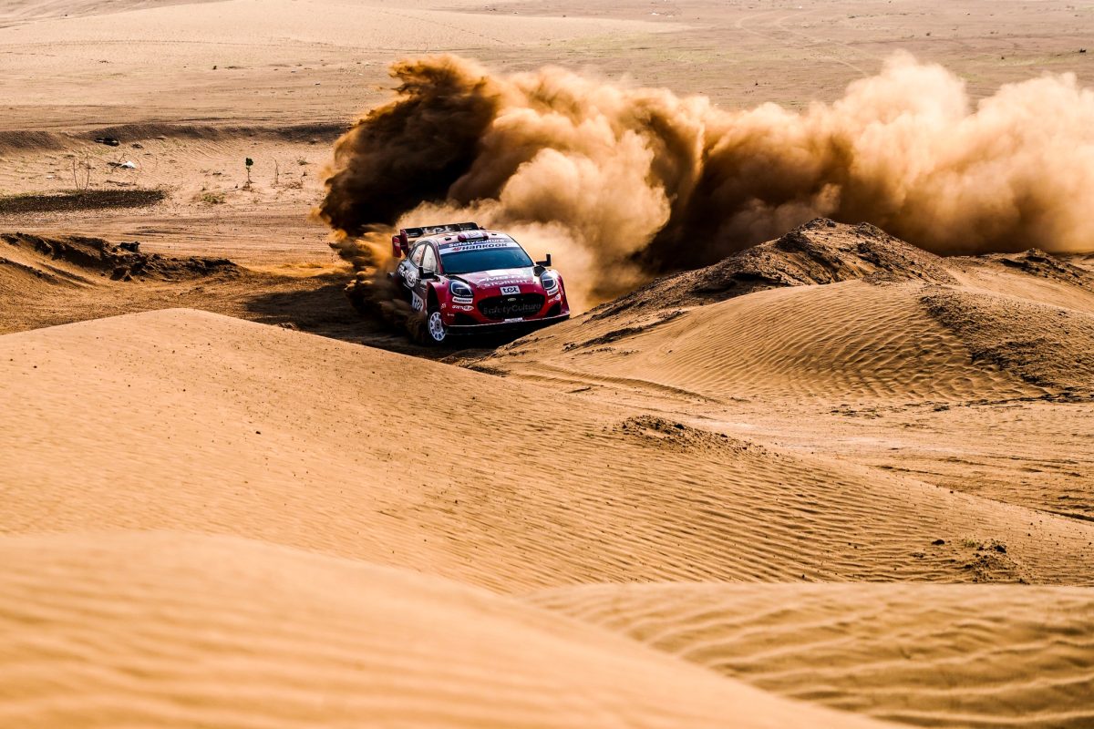 Rallye Saudi-Arabien: Martins Sesks/Renars Francis im M-Sport-Ford