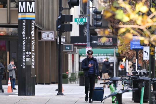 Der Tatort in Washington am Morgen nach der Schießerei