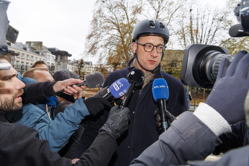 Haushaltsminister Vincent Van Peteghem hofft auf einen Durchbruch bei den Haushaltsberatungen