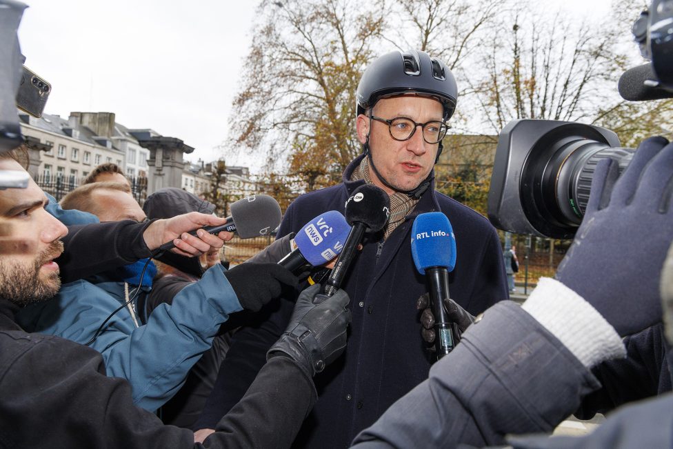 Haushaltsminister Vincent Van Peteghem hofft auf einen Durchbruch bei den Haushaltsberatungen