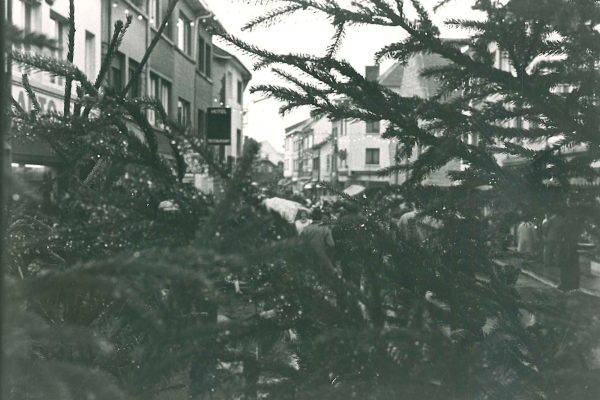 Weihnachtsmarkt in St. Vith 1986