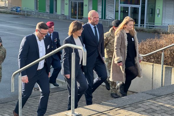 Verteidigungsminister Theo Francken besucht die DG