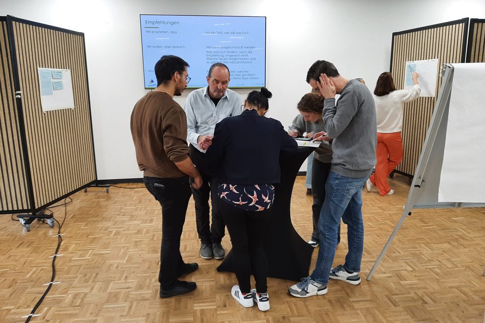 Arbeitsgruppe des Bürgerdialogs