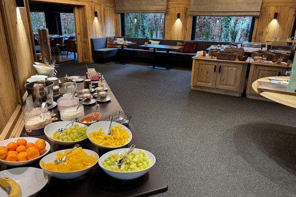 Frühstücksraum im Bütgenbacher Hof