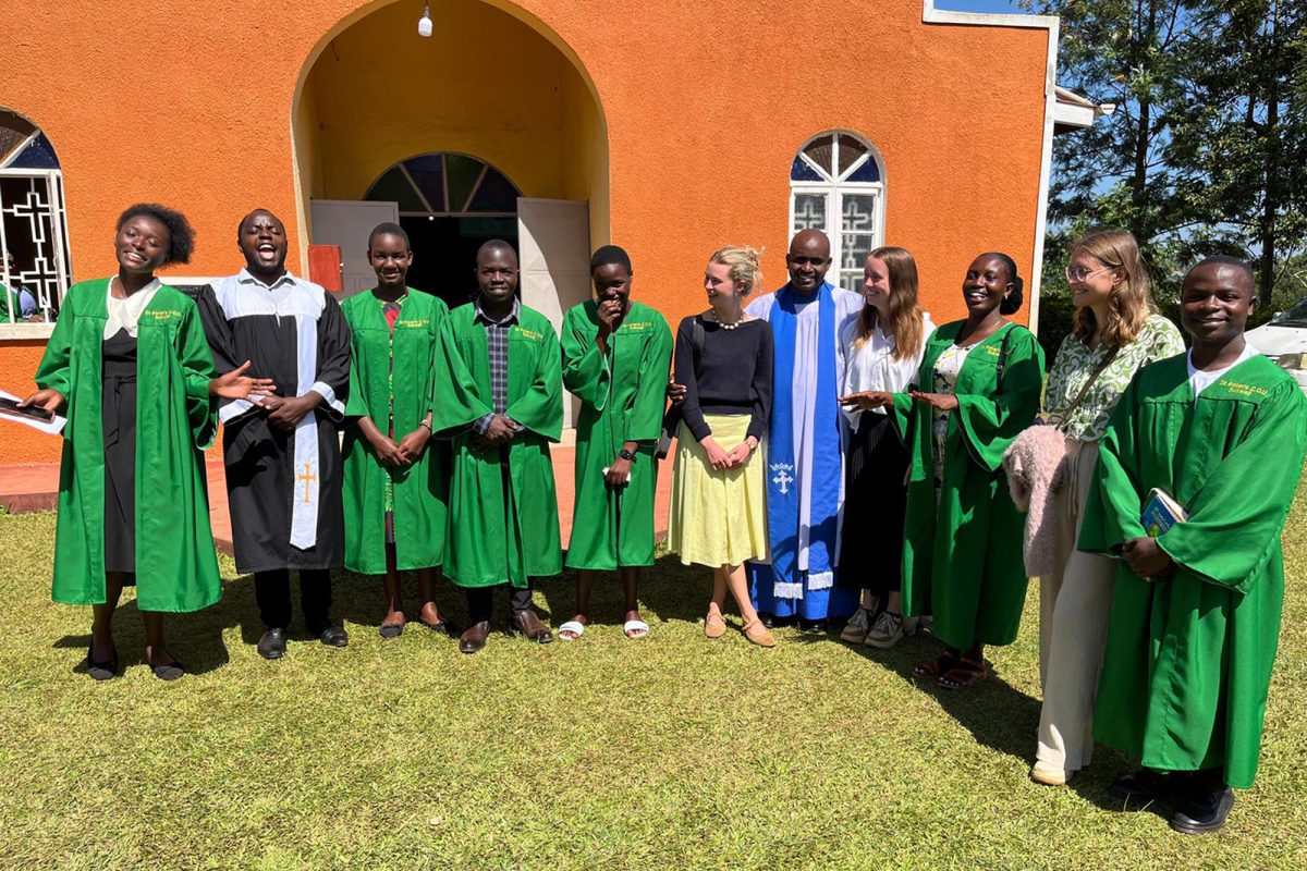 Céline Kockartz aus Eupen in Uganda