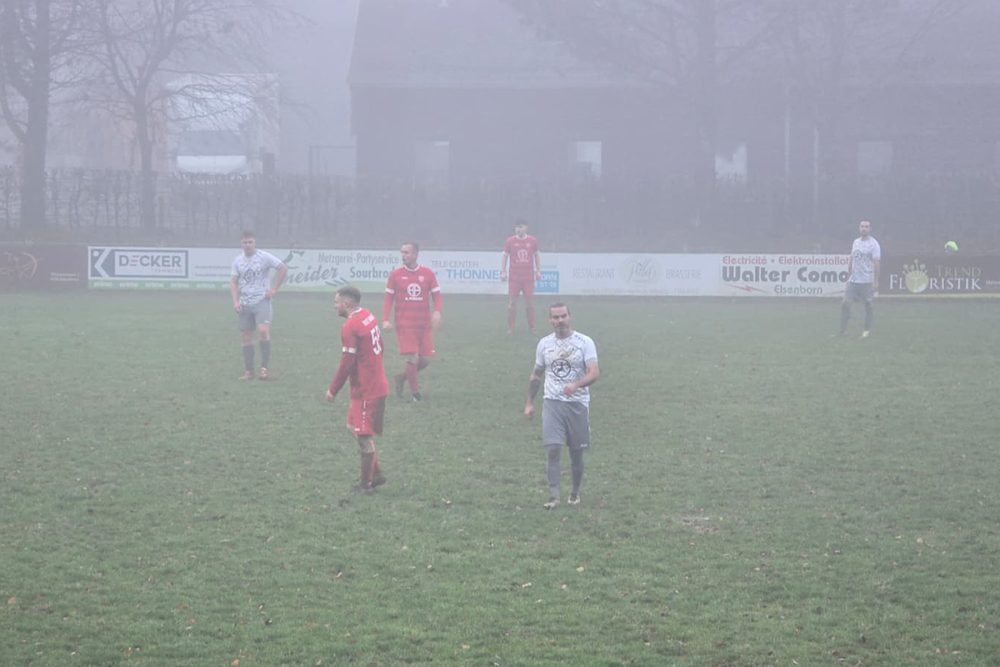 Elsenborn vs Emmels im Nebel