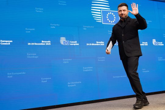 Wolodymyr Selenskyj beim EU-Gipfel in Brüssel