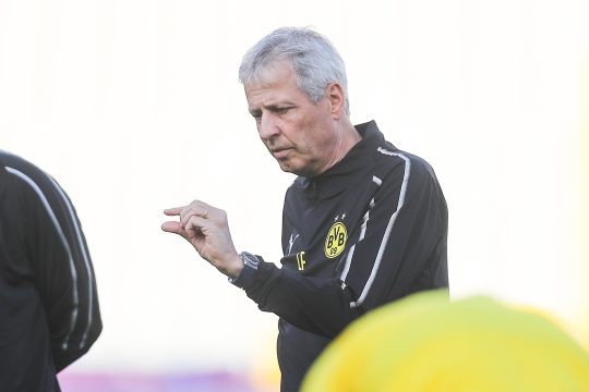 Lucien Favre als Dortmund-Trainer im September 2018