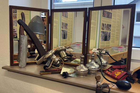 Altes Friseurwerkzeug