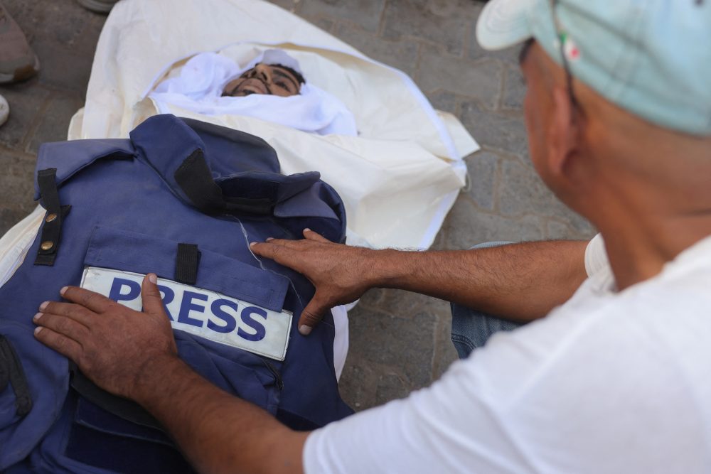 Einer der in Gaza getöteten palästinensischen Journalisten