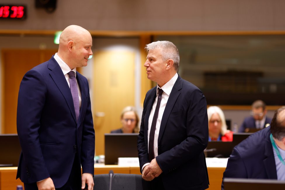 DG-Sportminister Gregor Freches und der dänische Kulturminister Jakob Engel-Schmidt