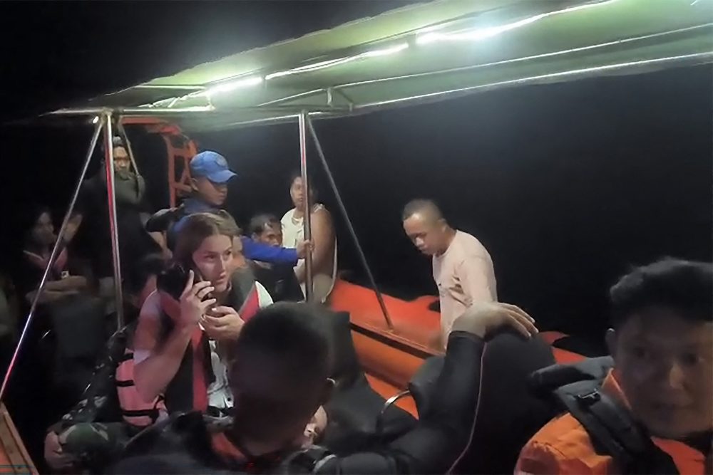 Boot der Indonesischen Rettungskräfte