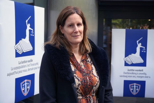 Portrait der Generaldirektorin des Strafvollzugs, Mathilde Steenbergen