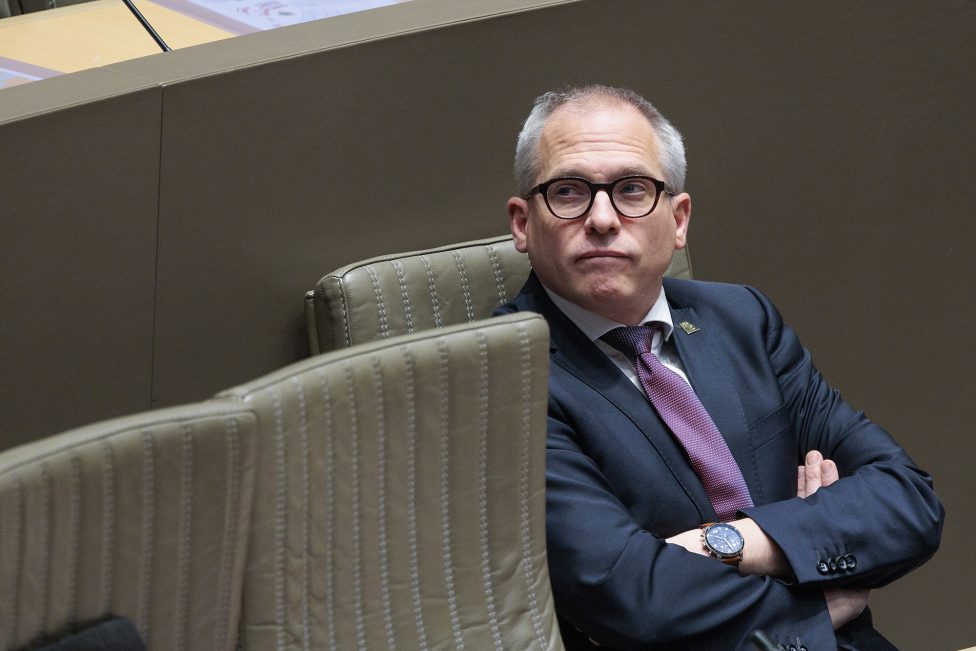 Der flämische Ministerpräsident Matthias Diependaele