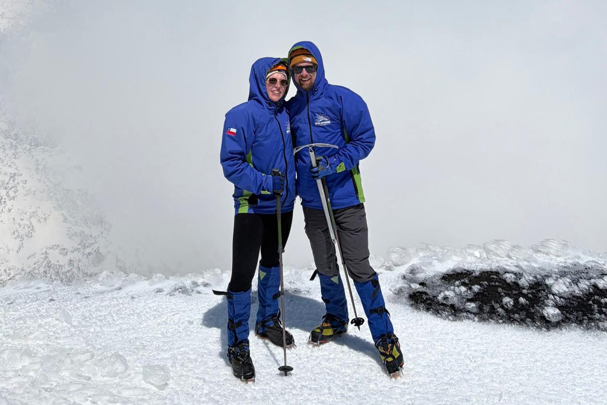 Melanie Reuter aus Büllingen und Erik Roßkamp aus Eupen in Peru