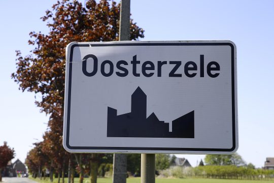 Ortsschild von Oosterzele