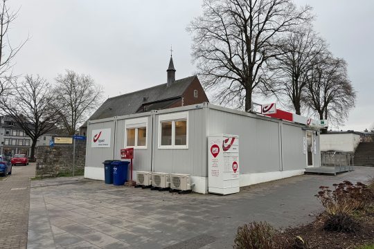 Der Bpost-Container in der Eupener Simarstraße