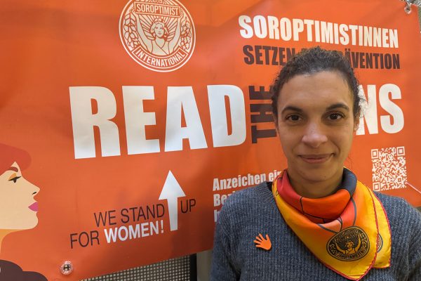 Sarah Raisin, Mitglied bei Soroptimist Ostbelgien.